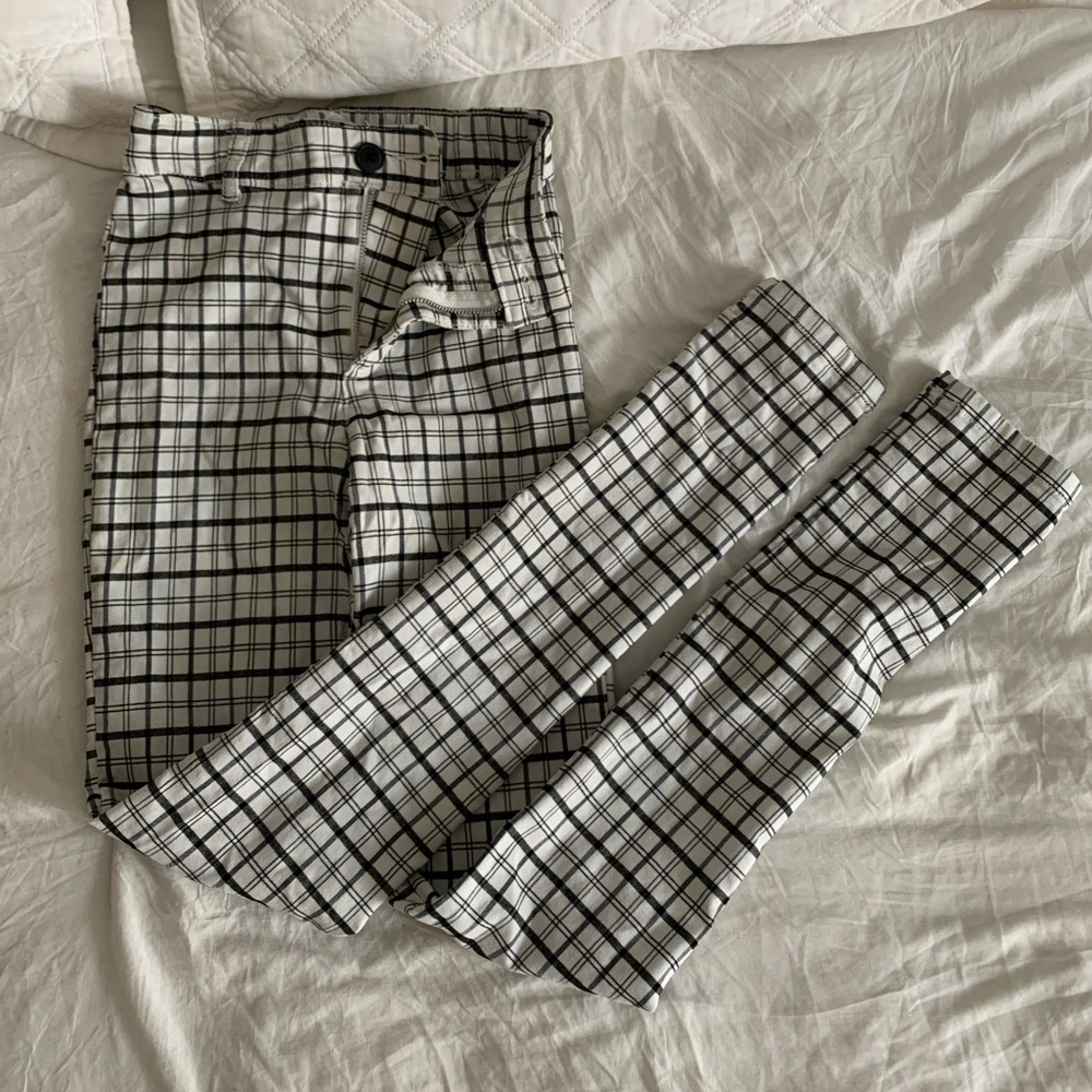 Plaid pants